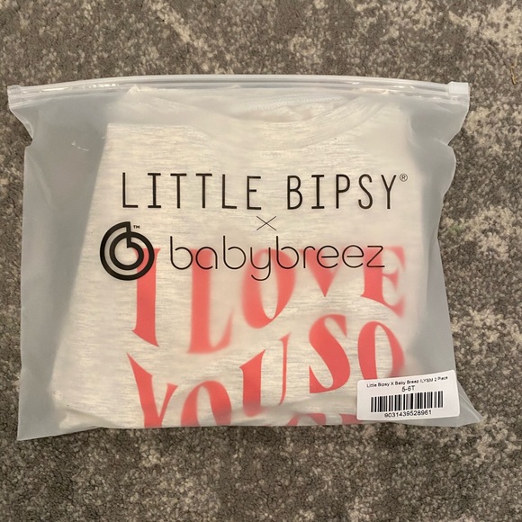 New Little Bipsy and Babybreez “I Love You So Much” Collection 5T-6T - Picture 2 of 2